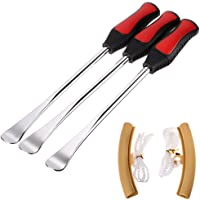 BTSKY Palancas para Cambio de Neumáticos 3Pcs Cucharas Herramienta de Reparación para Bicileta Motocicletas 30cm(3…